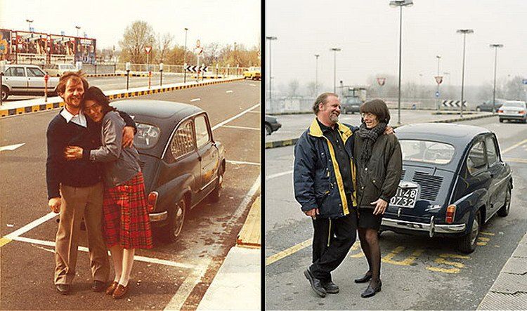 Автомобили и их владельцы 20 лет спустя (9 фото)